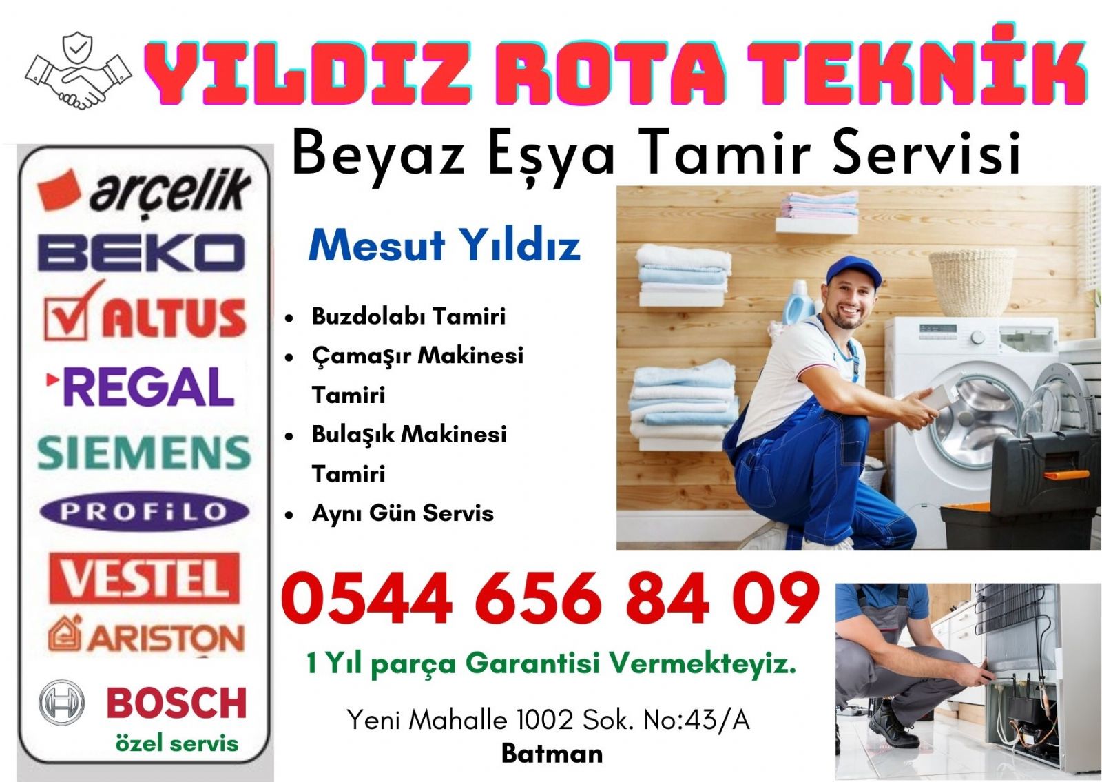 batman beko servisi